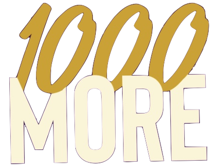 1000 MORE Logo